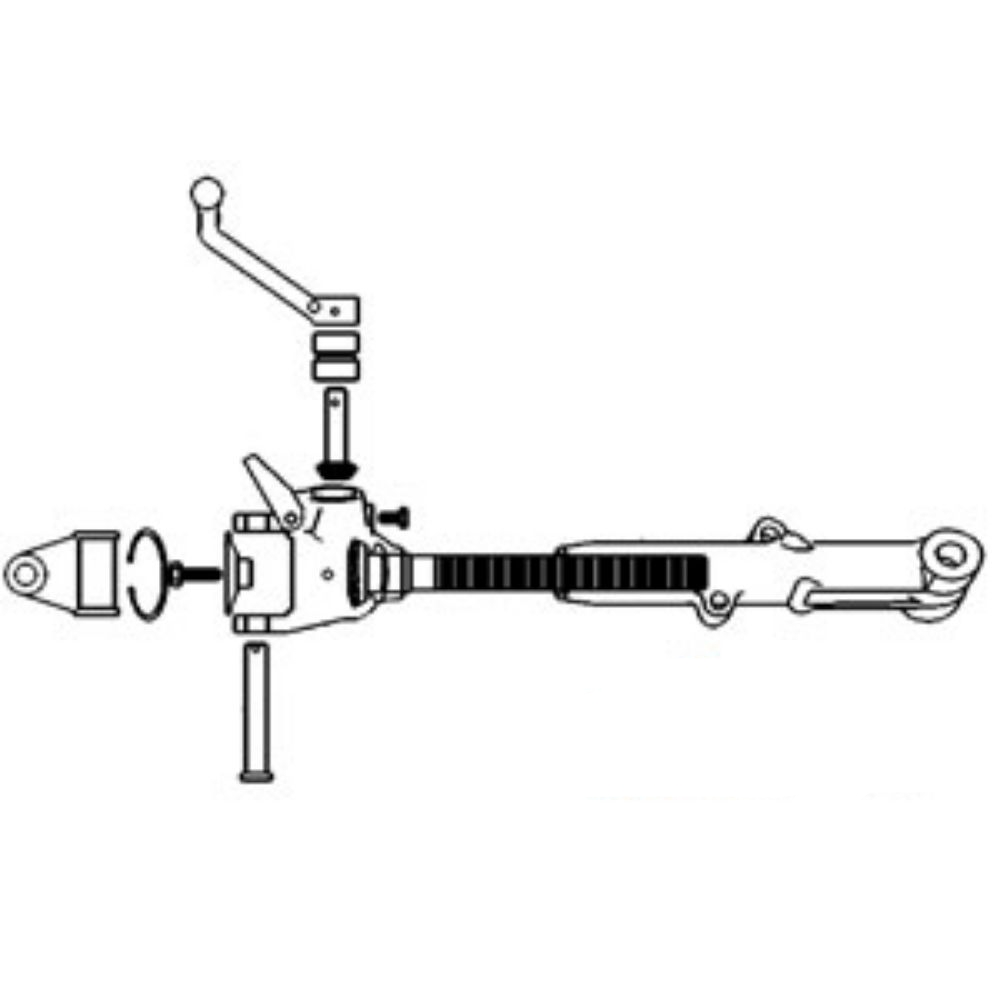 Adj Lift Link Complete for John Deere AR44549 TP-AR44549 1010 320 330 40 420 430