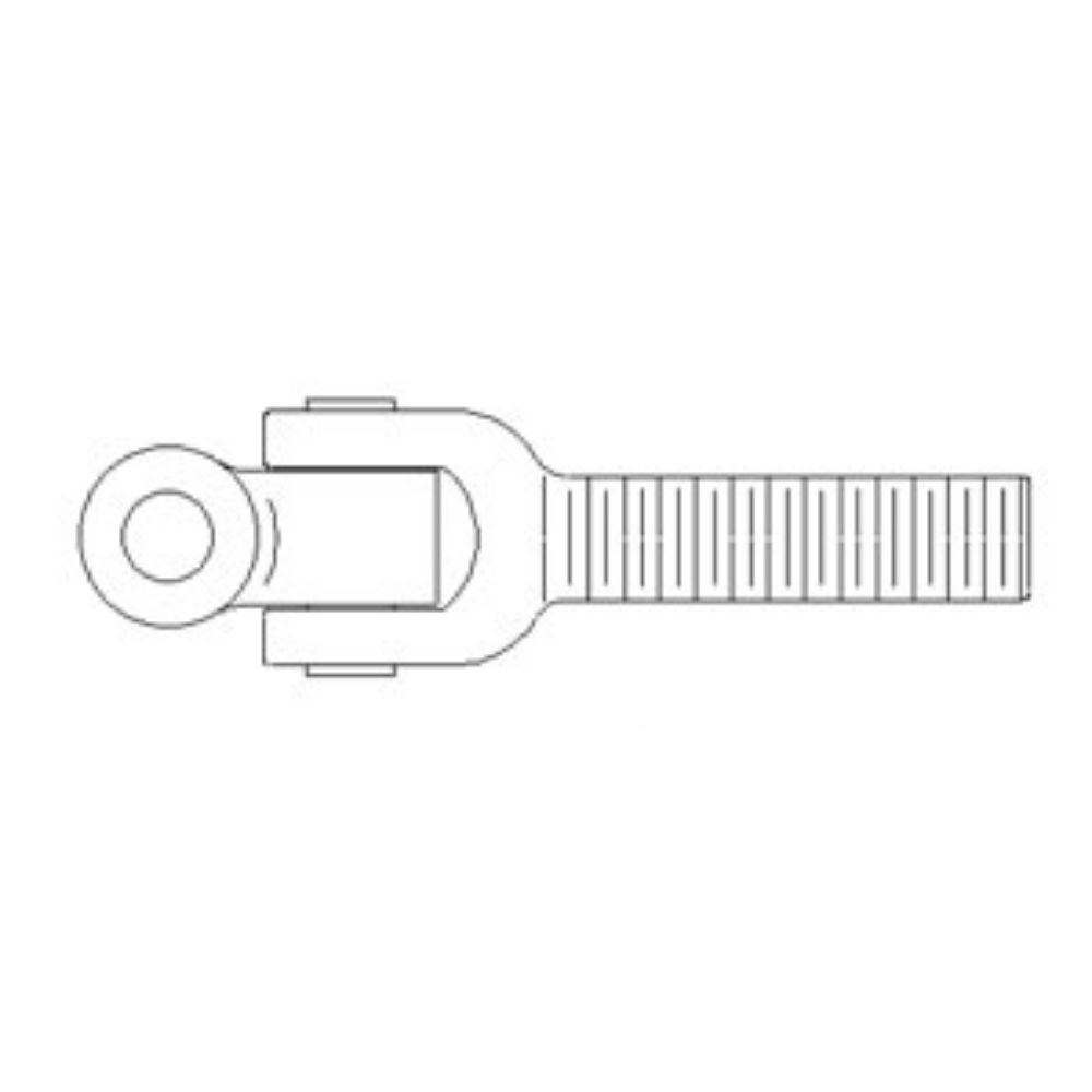 Center Link End (Front) for John Deere AR50643 AMAR50643 2941 2951 3141 3351 3641 3651 4000 4020 4040 4050 4055 4230 4240 4250 4255 4320 4430 4440 4455