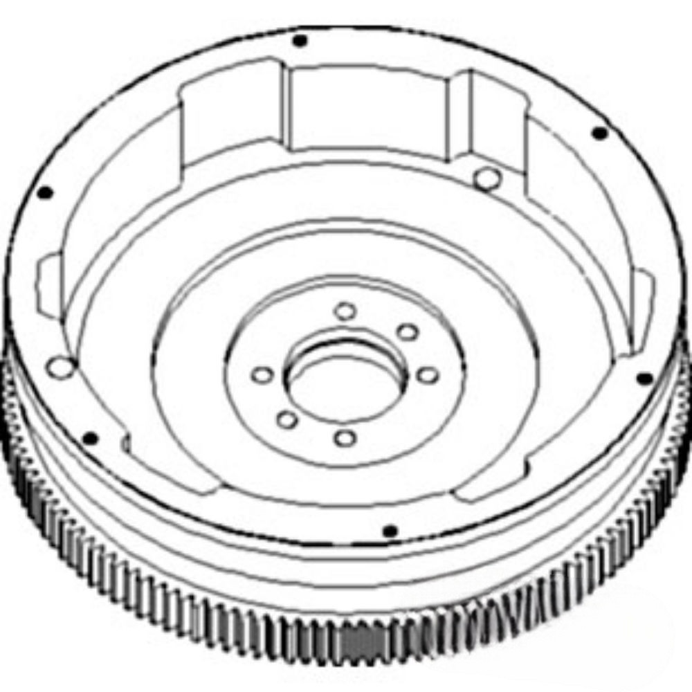Flywheel W/ Ring Gear for John Deere AR53380 AR34238 500A 500B 500 500C 510 3010 3020 4000 4020