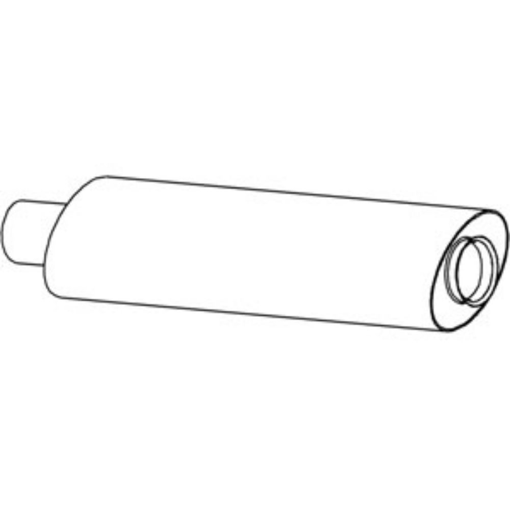Muffler for John Deere AR53749 AR53749 6030 7020 7520