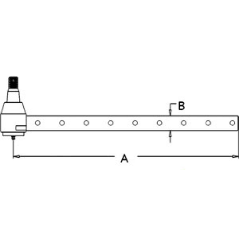 Tie Rod Long for John Deere AR63595 AMAR63595 4555 4560 4630 4640 4650 4755 4760