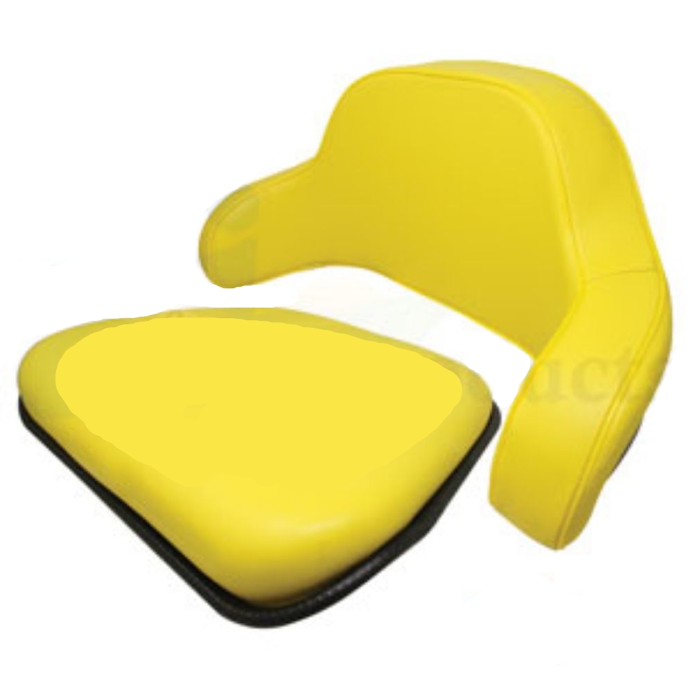 Cushion Set 2 Pc Stl Ylw for John Deere AR65448-6 AR65448-6 3300 4400 7700 6000 HI-CYCLE 2320 2420 830 1010 1020 1030 1120 1520 1530 2020 2030 2040 2120 2130 2150 2155