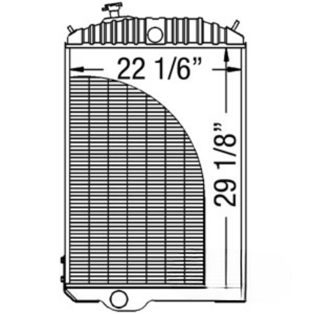 Radiator for John Deere AR68872 219571 4630