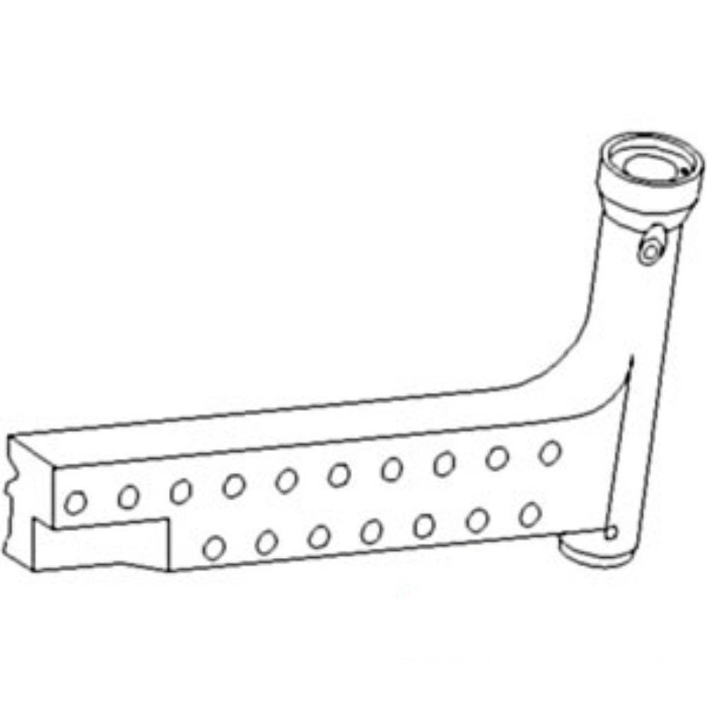 Knee Extension Lh for John Deere AR80193 AMAR80193 4040 4050 4055 4230 4240 4250 4255 4430 4440 4450 4455