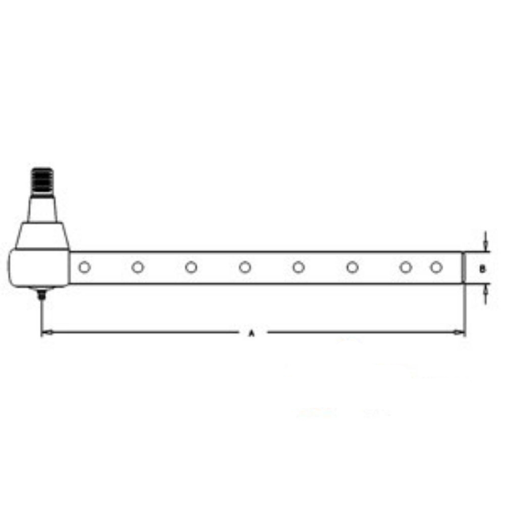 Tie Rod Outer for John Deere AR85946 AMAR85946 4840 4850 4955 4960