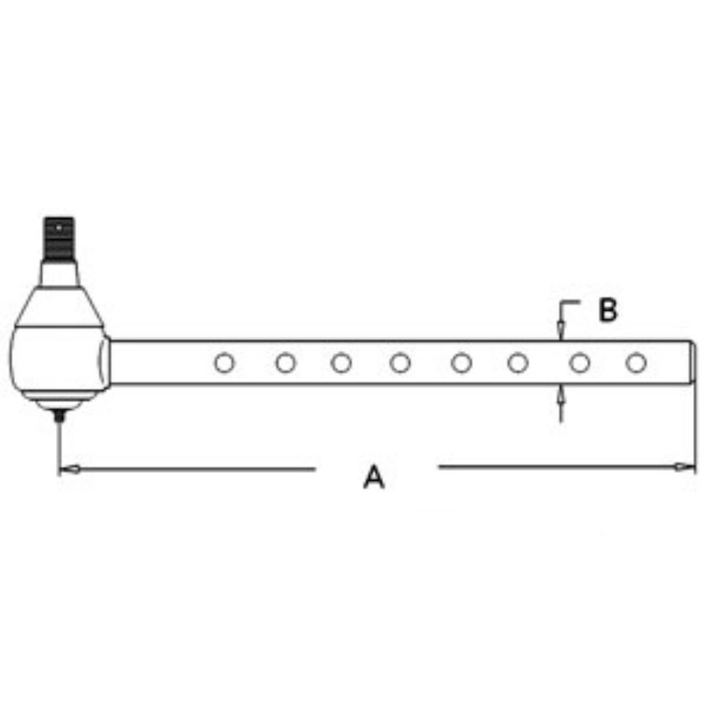 Tie Rod Long for John Deere AR85947 AMAR85947 4040 4240 4440 4640
