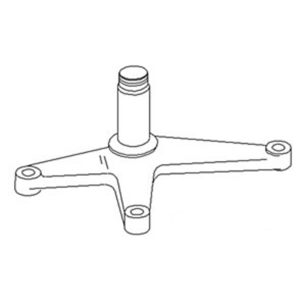 Bellcrank for John Deere AR91811 AMAR91811 401B 302 (SN 341649> W/ SWEPT BACK ADJUSTABLE AXL 2440 2640 301A