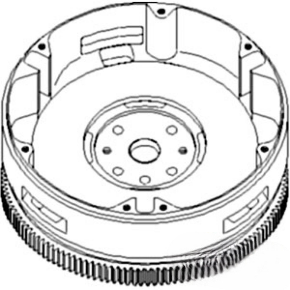 Flywheel W/ Ring Gear for John Deere AR92506 AMAR92506 1030 1040 1130 1140 1350 1550 1630 1750 1850 1950 1950N 2040 2150 2155 2240 2255 830 840 930 940