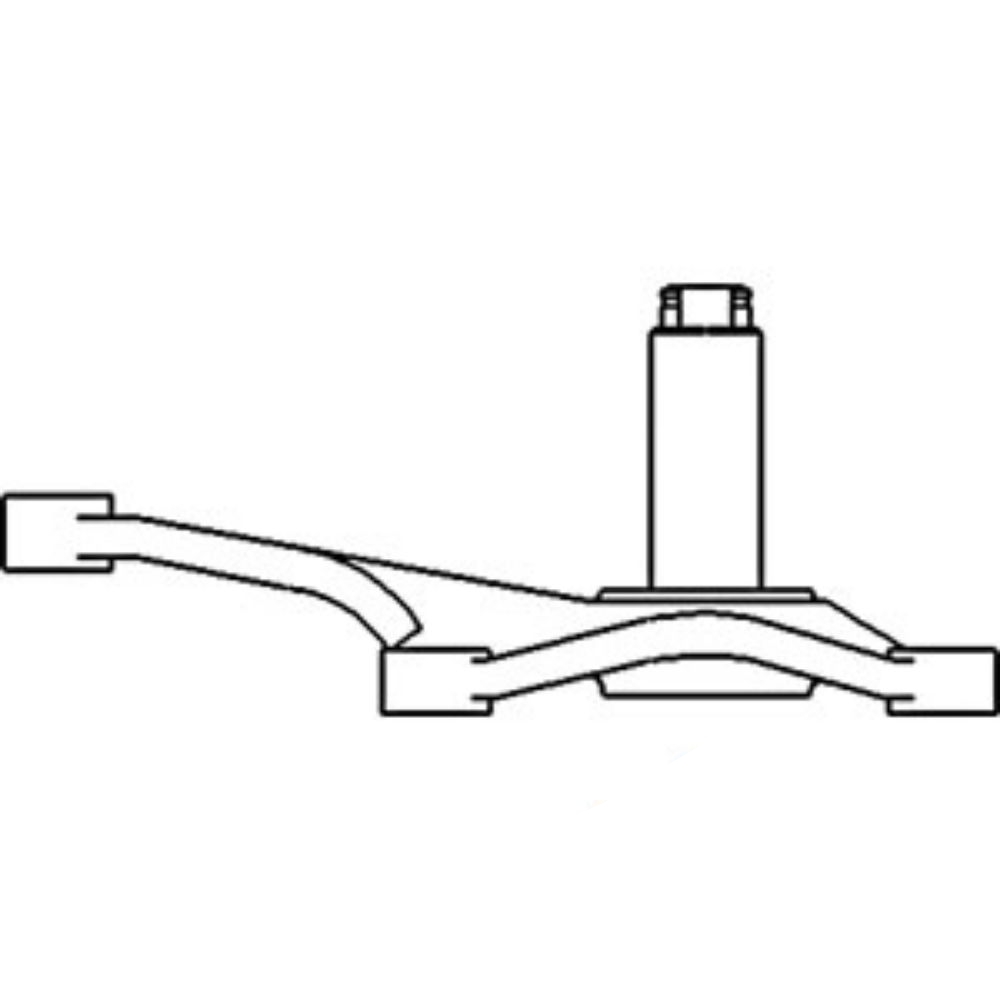 Bellcrank for John Deere AR92945 AMAR92945 1020 (W/ 60"-88", 48"-80" OR 58"-92 1/2" STRAIGHT ADJ. FRONT 1520 1530 2020 (W/ 60"-88", 48"-80" OR 58"-92 1/2"