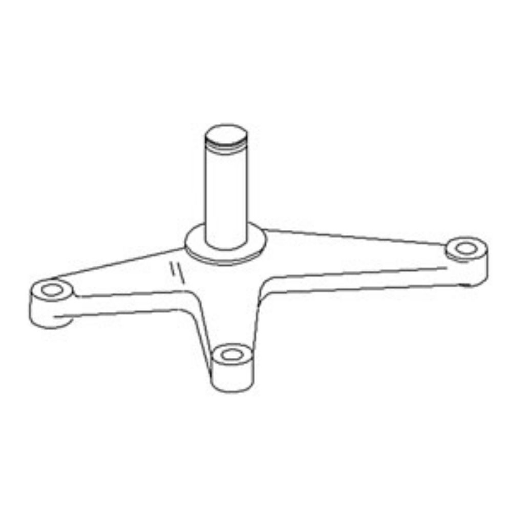 Bellcrank for John Deere AR93358 AMAR93358 401B 302 (SN <341648 W/ SWEPT BACK ADJUSTABLE AXL 2440 2640 301A