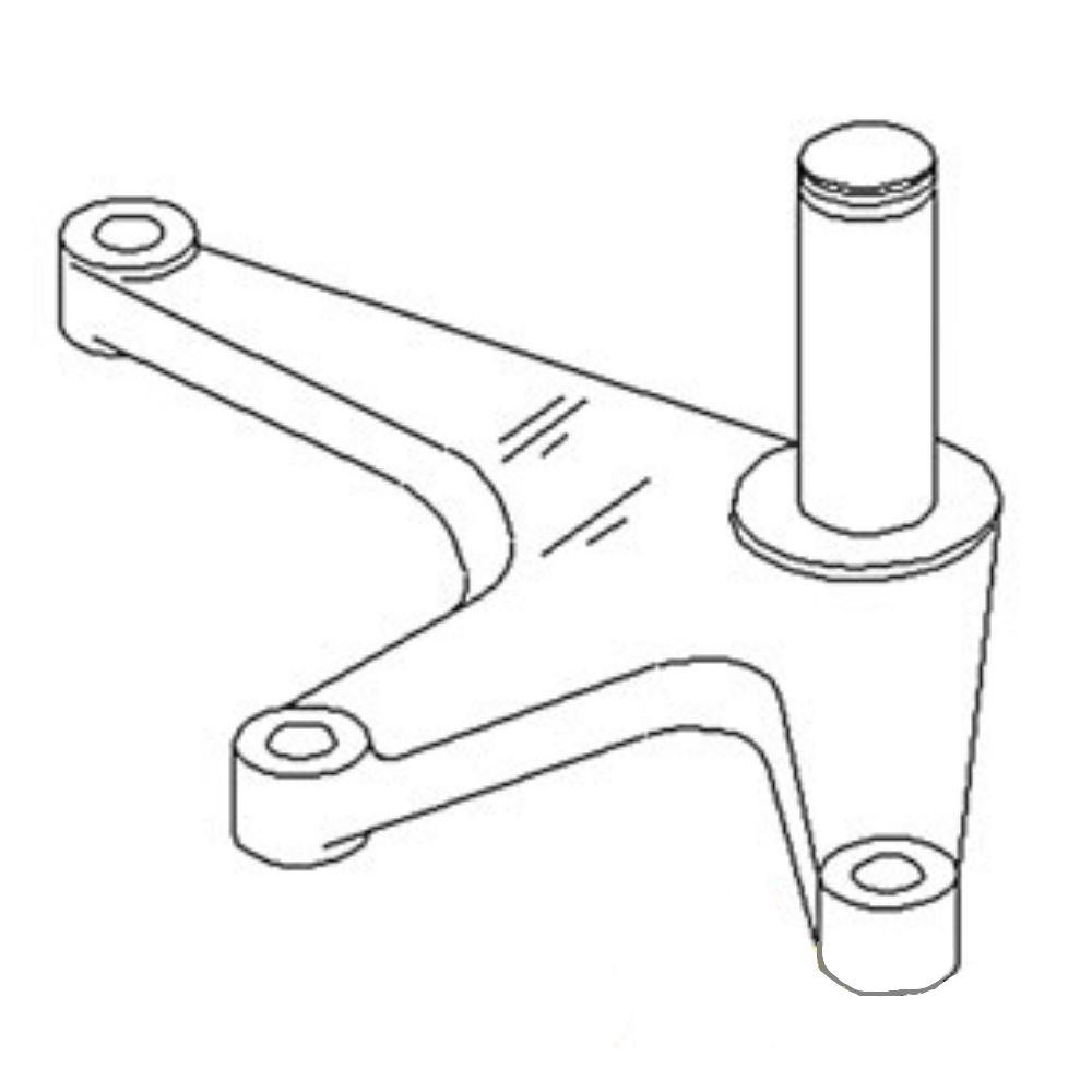Bellcrank for John Deere AR93359 AMAR93359 2440 2640