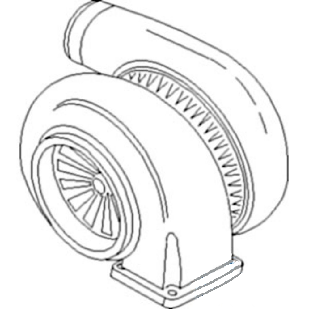 Turbocharger for John Deere AR97633 AR81377 6619 6619AF 890A 5440 5460 5720 5820 860B 862 890 992DLC 862B 4050E 4250 7820 7920 8440 8630 8640