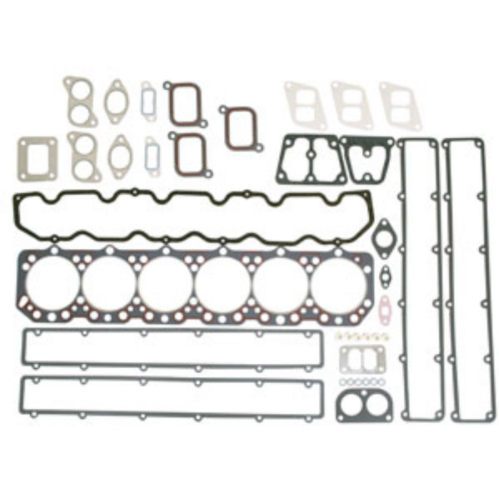 Gasket Set Upper for John Deere AR98851 AMRG27883 6602 6620 6622 7720 8820 99 9940 9950 (6.466T w/ SN 253373>, 6.466A w/ SN 233593>, 6Cyl 850B 892DLC 5460 (6.466