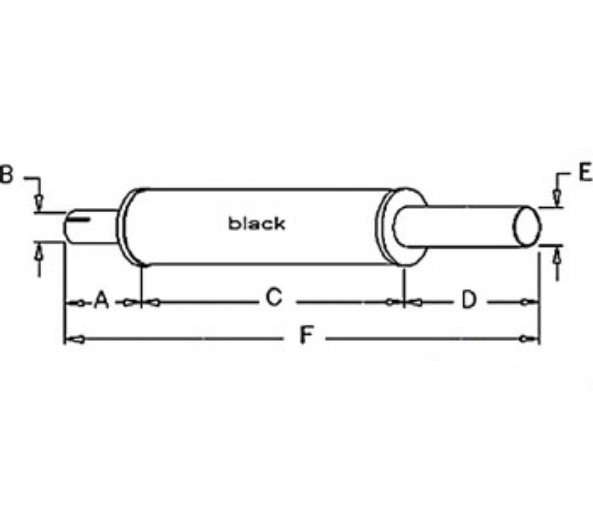 Muffler for John Deere AT13310 AMAT13310T 1010 2010