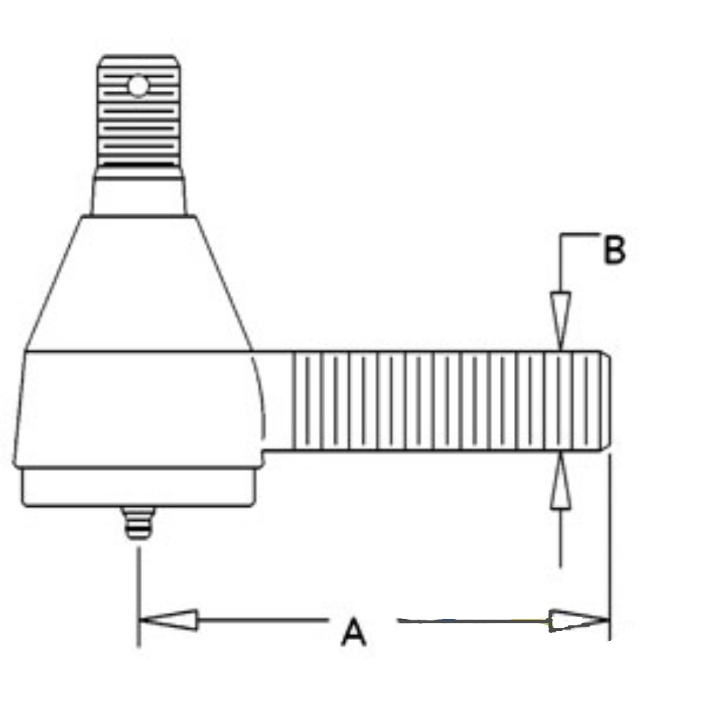 Tie Rod Short for John Deere AT13971 AMAT13971 1010 2010
