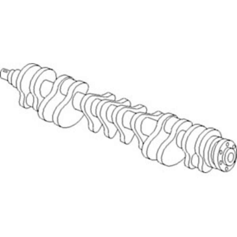 Crankshaft for John Deere AT22562 RE45541 710B 4400 4420 4425 4435 6600 9400 499 699 9900 9910 9920 9930 484 7440 7445 6329D 6359D 6359T 570B
