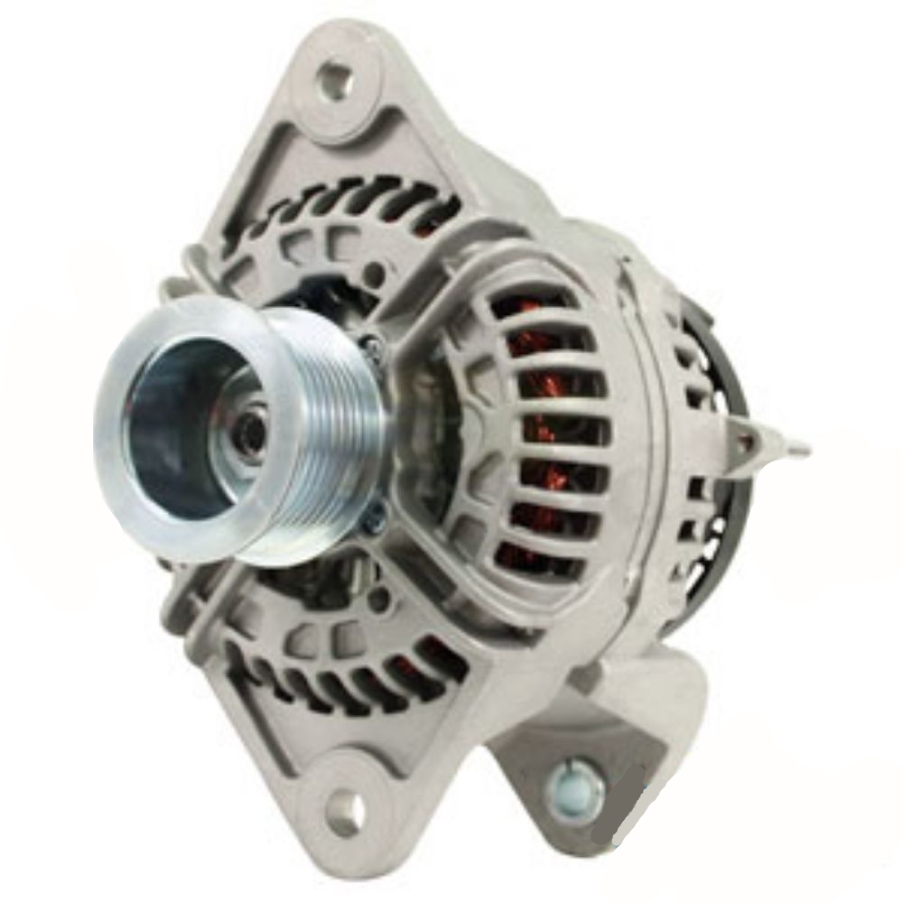 Alternator 24 V 80 Amp for John Deere AT303320 AT303320 250D 700J 700J-II 750J 750J-II 764 850J 850J-II 850JR E130 E140 E210 E210LC E230 E240 E240LC E260 E300II E300LC