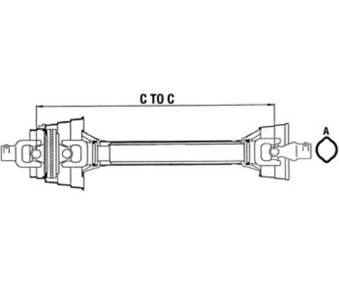 Constant Velocity Shafts for BW14494 BW14494