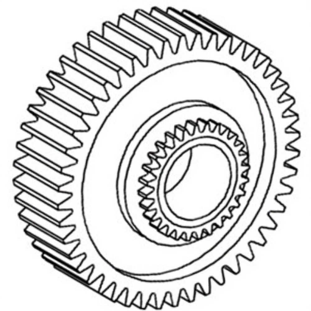 Gear Trans. Output Shaft for Ford C5NN7145A E6NN7145AA 3500 3550 4500 2000 2100 2110 2120 2150 230A 2300 231 2310 2310 233 234 2600 2600N 2600R 2600V 2610