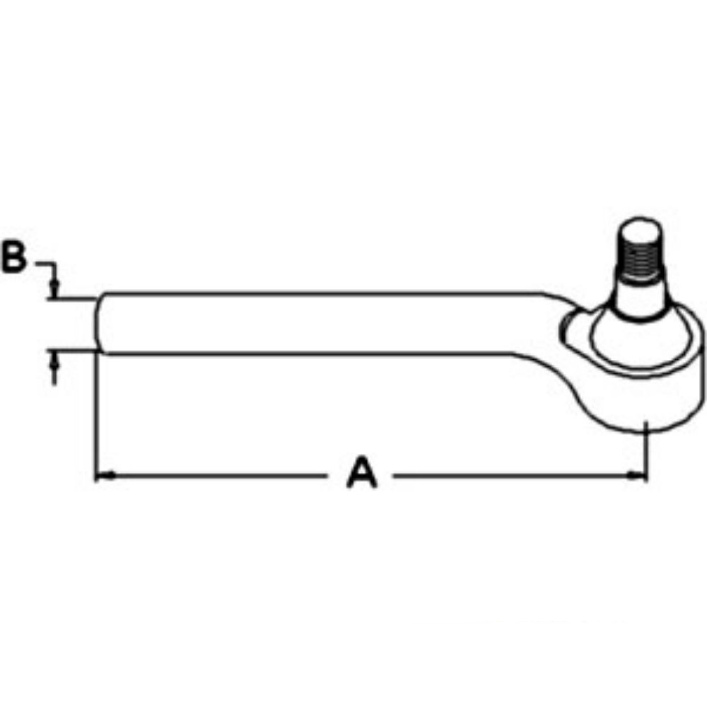 Tie Rod for Ford CAR48979 CAR49019 5640 6640 7740 7740O 7840 7840O 8240 8340