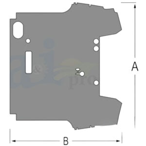 Floor Mat for John Deere CFM470 CFM470 5700 6700 7700