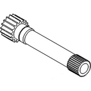 Shaft Pto Input (15T) for Ford D1NN772B D1NN772BV 3500 3550 4400 4500 2000 2100 2110 2600 2600N 2600R 2600V 2810 2910 3000 3100 3230 3330 3400 3600 3600R