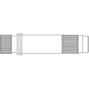 Shaft Input Spigot for Ford D2NN7017A D2NN7017A 4610N 5000 5100 5110 5190 5200 5340 5600 5610 5610S 5640 5700 5900 6600 6610 6610O 6610S 6640 6700 6710