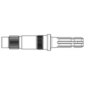 Pto Stub Shaft Output for Ford D2NNB728A C7NNB728F 8400 3600 4100 4600 5100 5200 5600 5700 6600 6700 7100 7200 7600 7700 8000 8200 8600 8700 9000 9200