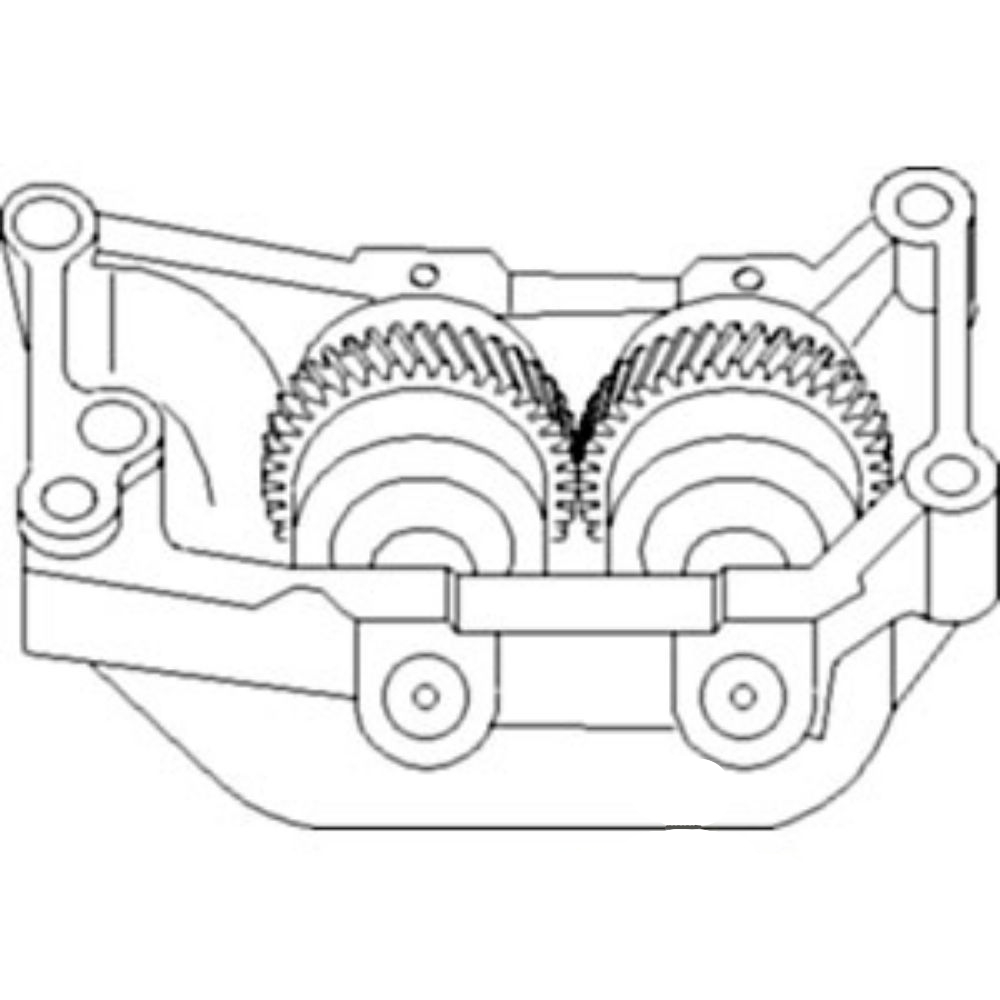 Balancer 39 Tooth Gears for Ford D3NN6A311A D3NN6A311A 550 555 555A 555B 6500 655 655A 750 7500 755 755A 755B 5000 5100 5110 5190 5200 5340 5600 5610