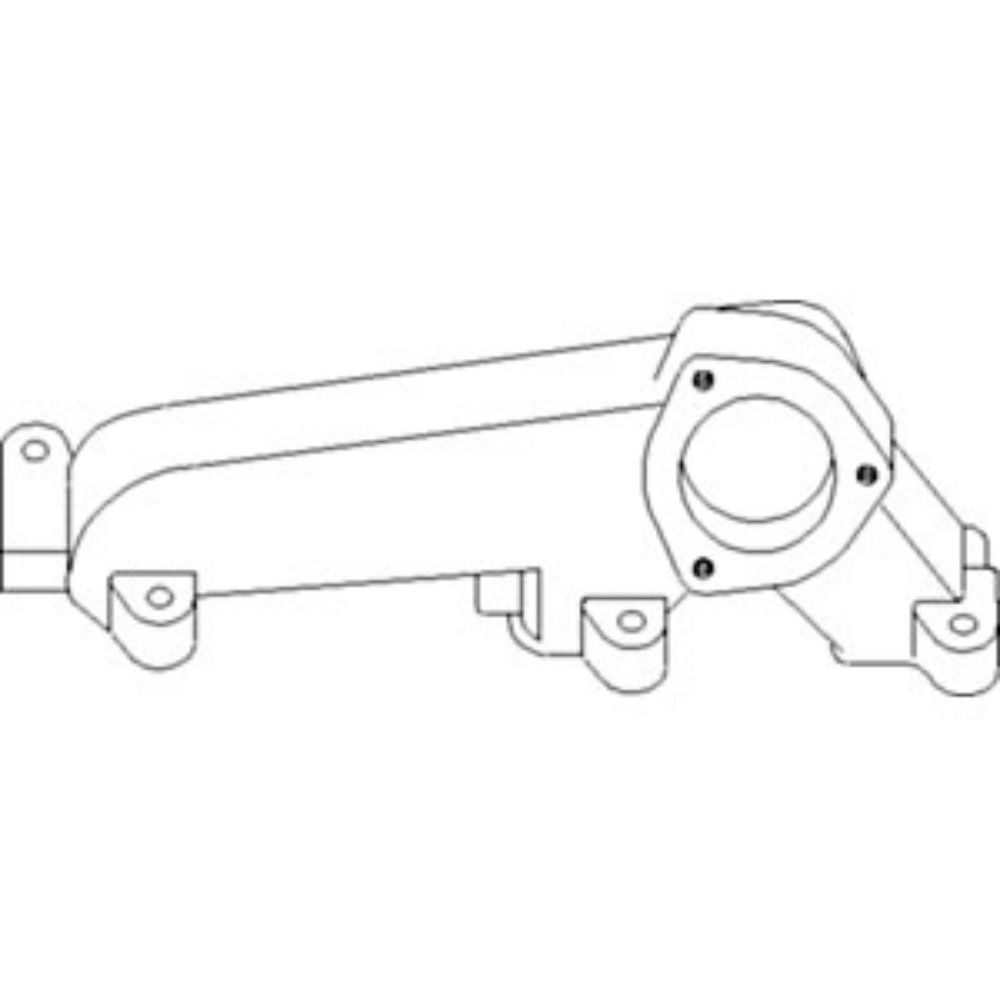 Manifold Exhaust for Ford D3NN9430A 81837748 340A 340B 345C 345D 445 445A 445C 445D 450 455 455C 455D 535 540 540A 540B 545 545A 545C 545D 550 555 555A 555B