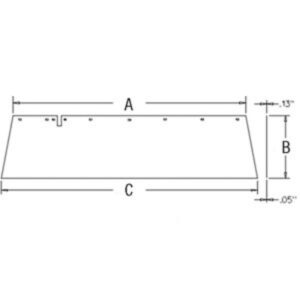 Curtain Safety Rh for John Deere DC33974 DC26925 1350 1360 1460 1470