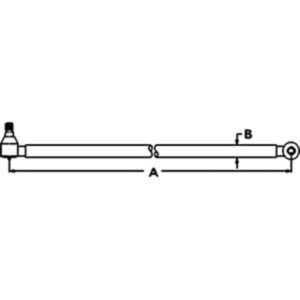 Drag Link Assy for Ford E1ADDN3304B DDN3304B MAJOR SUPER MAJOR