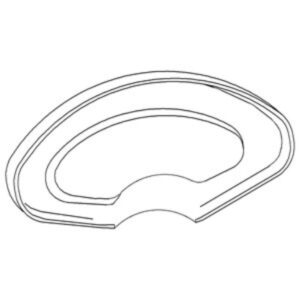 Fender Skin Only Rh/Lh for Ford E1NN16315DA D5NN16312AC 340A 3500 3550 420 445A 4500 535 540A 540B 545 NAA 2000 2031 2100 2110 2111 2120 2120 2130 2131