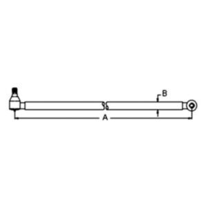 Drag Link for Ford E1NN3304BA VPJ3091 2310 234 2610 2810 2910 334 335 3610 3610NO 3610V 3910 3910R 4110 4110O
