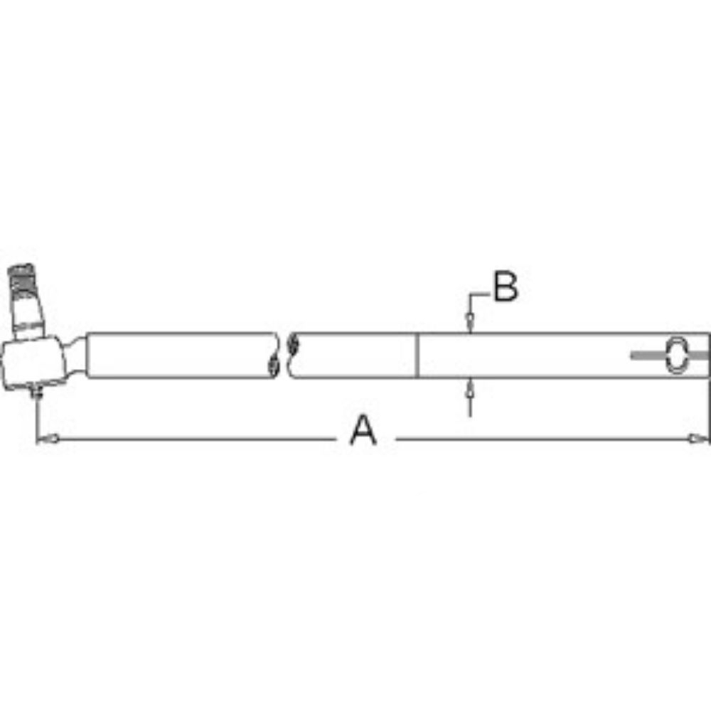 Drag Link Tube W/End for Ford E1NN3307AA VPJ3096 2310 2810 2910 3430 3600 3610 3910 3930 3930N 3930NO 4100 4110 4600 4610 4610NO 4610O 4630 4630N 4630NO 4630O 4