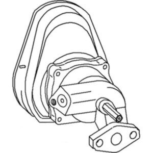 Pump Oil for Ford E1NN6600DD D0NN6600C BSD442 BSD444 BSD444H BSD444T 340A 340B 345C 345D 3500 3550 420 4400 445 445A 445C 445D 450 4500 455C 455D 515
