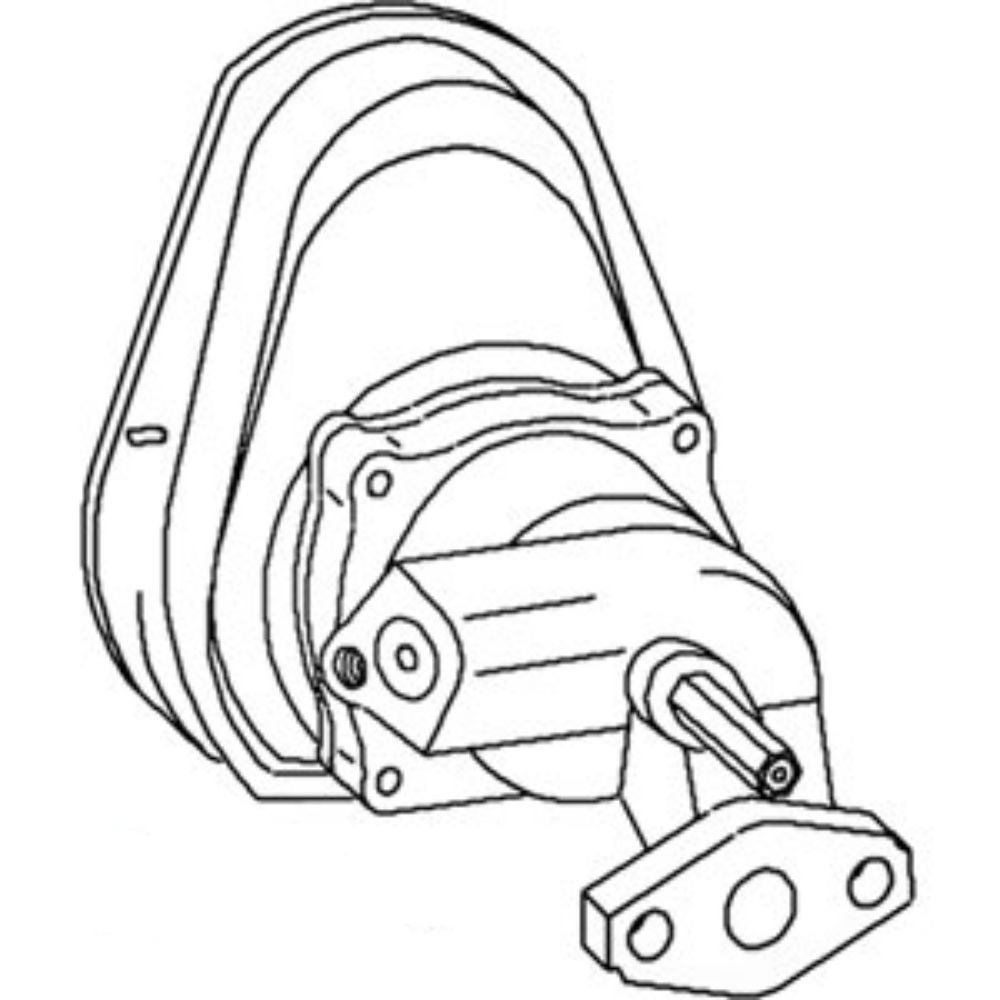 Pump Oil for Ford E1NN6600DD D0NN6600C BSD442 BSD444 BSD444H BSD444T 340A 340B 345C 345D 3500 3550 420 4400 445 445A 445C 445D 450 4500 455C 455D 515