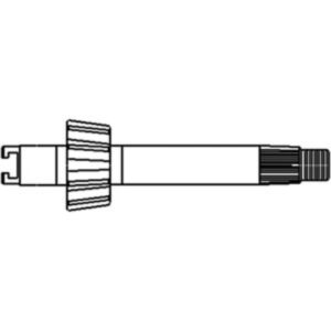 Steering Pitman Shaft for Ford E4NN3N576AA SW03738 230A 2310 234 2610 2810 2910 334 335 3610 3610NO 3610V 3910 3910H 3910N 3910R 4110 4110O 4610