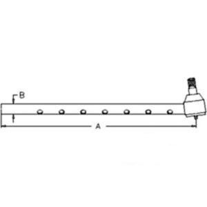 Tie Rod for Ford E7NN3278AA E7NN3278AA 3500A 3230 3430 3930 3930N 3930NO 4130 4130NO 4630 4630N 4630NO 4630O 4830 4830N 5030 5030O