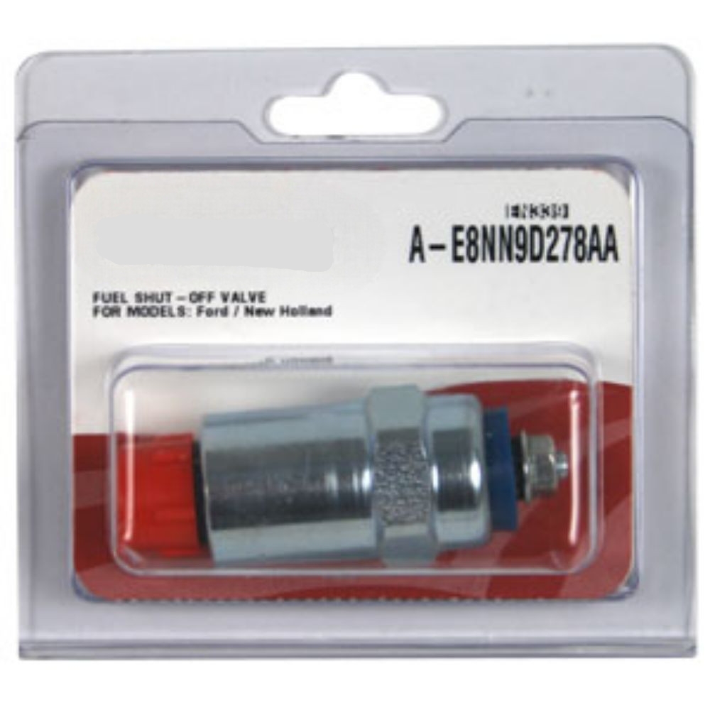 Solenoid Fuel Shutoff for Ford E8NN9D278AA 7167620A 550 555C 555D 655C 655D 675D 755B LS180 LS190 LX865 LX885 L783 L785 L865 L885 HW320 TB100 TB110 TB120 TB80 TB90