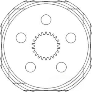 Disc for Ford E9NN2A097AA FE9NN2A097AA 340A 340B 345C 345D 3550 445 445A 445C 445D 450 4500 535 540A 540B 545 545A 545C 545D 550 555A 555B 655 655A 25
