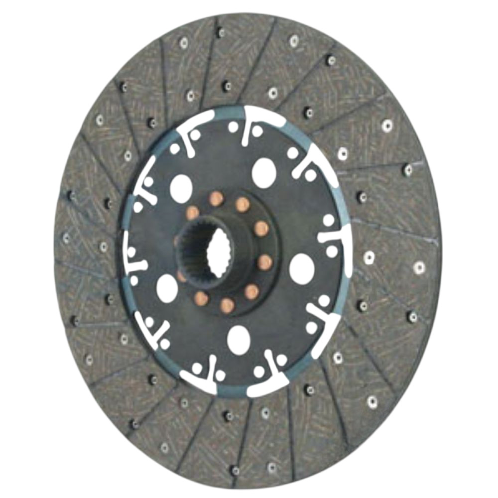 Clutch Disc 13" Rigid for Ford F0NN7550AA D2NN7550A TS100 TS110 TS115 TS90 TW5 3600 4100 4600 4600NO 4600O 4600SU 5000 5100 5110 5190 5200 5340 5600 5610 5610S