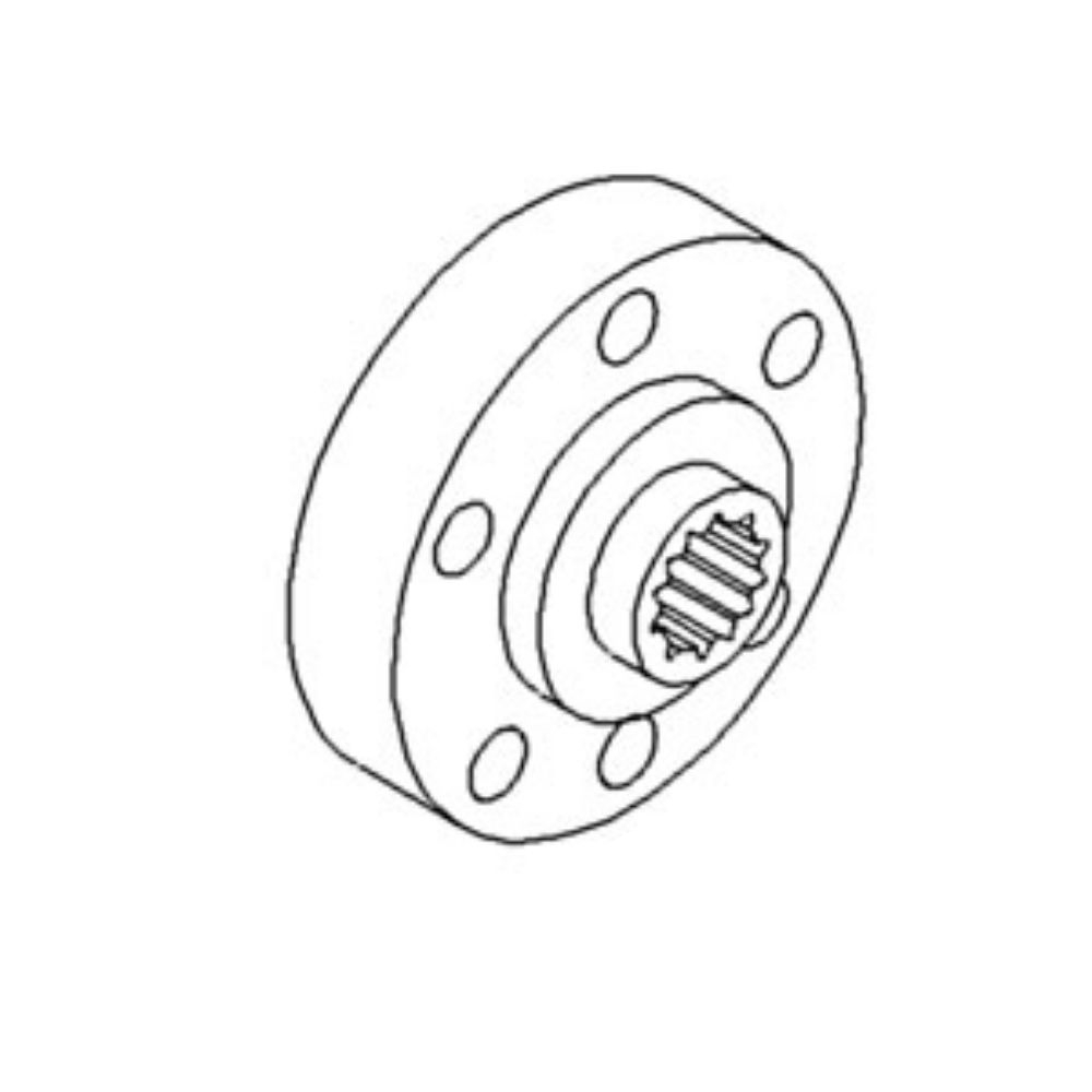Pto Drive Hub for Ford F1NNN777AA 81871306 TS100 TS110 TS90 5640 6640 7740 7840 8240 8340