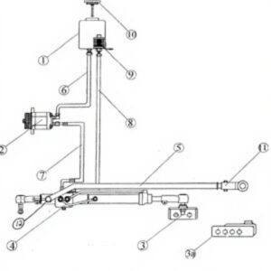 Power Steering Conv Kit for Ford FD100 VPJ4044 4000 4600