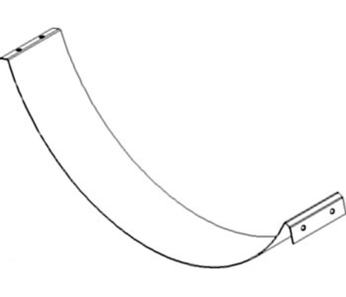 Cover Plate Half Cover for John Deere FPJDHSTS2 FPJDHSTS2 9650STS 9660STS 9750STS 9760STS 9860STS 9870STS
