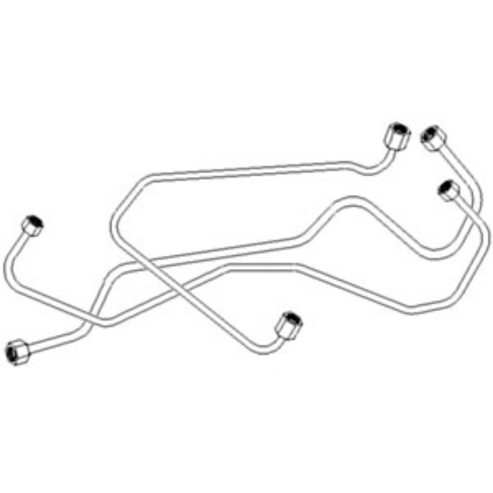 Injection Line Set 3 Cyl for Ford FPL101 FPL101 3000 4000