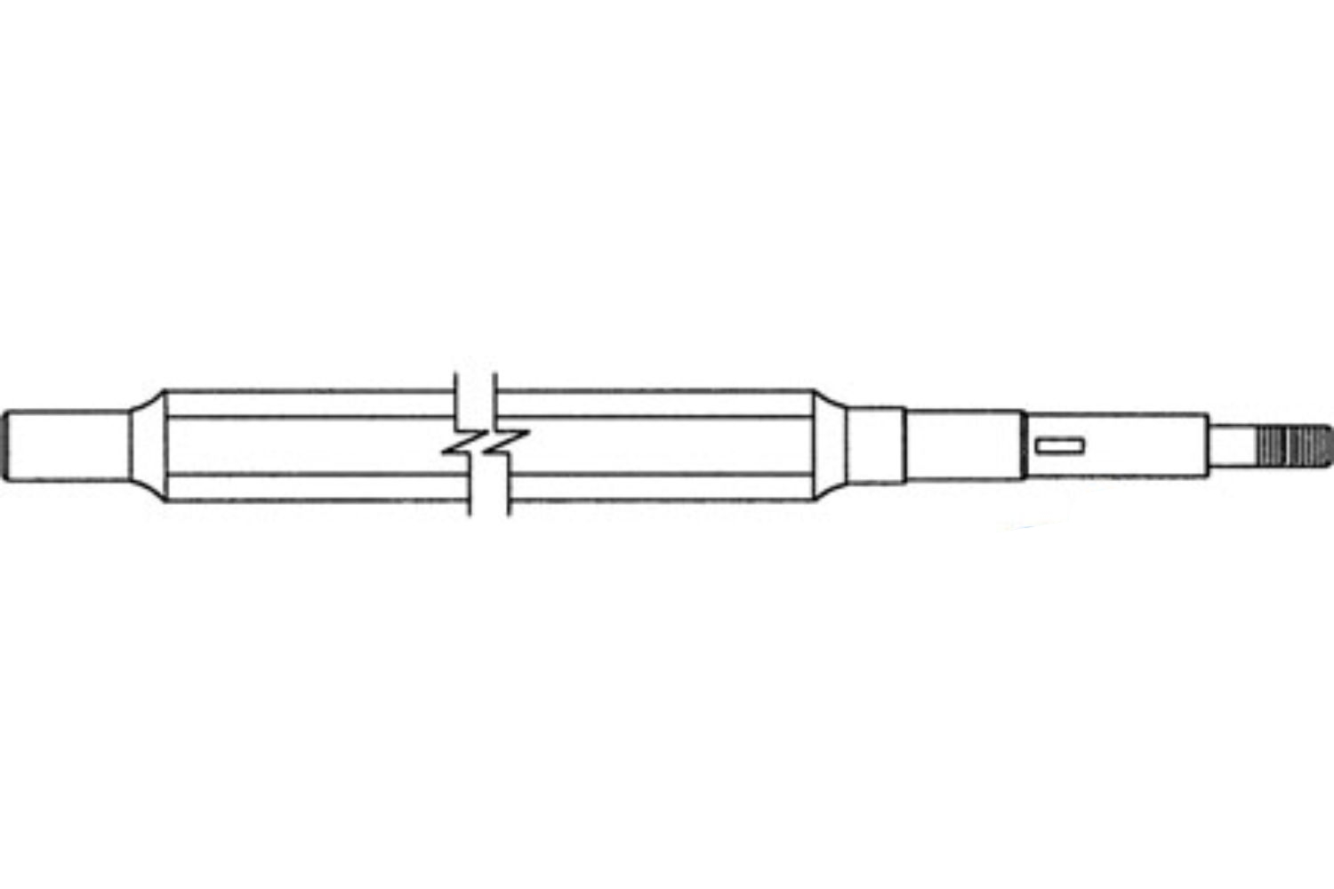 Shaft Upper Feeder House for John Deere H113408 AMH113408 6620