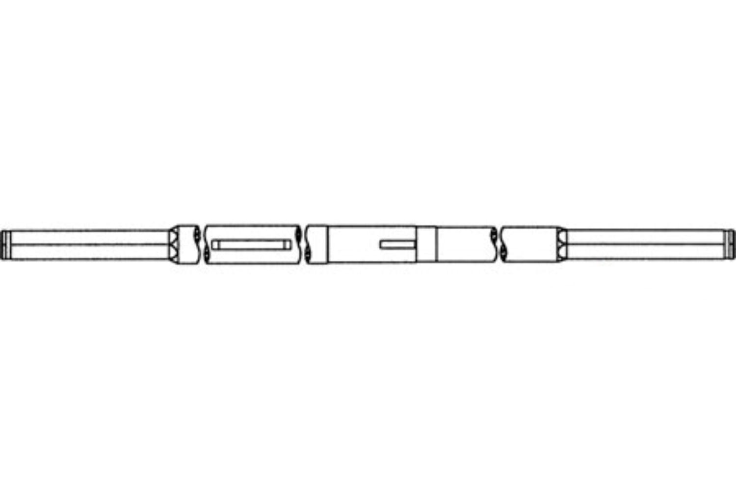 Shaft Lower Feeder House for John Deere H115230 AMH115230 4400 4420 6600 7701 7720 7721 8820