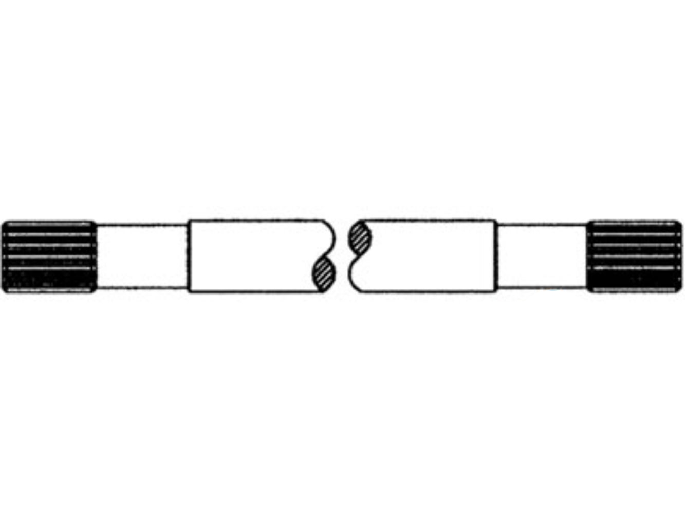 Shaft Axle Drive for John Deere H123624 H104557 8820