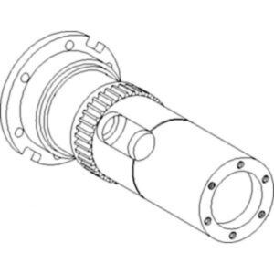 Housing Prim. Cntrshft. for John Deere H127196 AMH127196 CTS CTS II 9400 9410 9450 9500 9500SH 9501 9510 9510SH 9550 9550SH 9560 9560SH 9600 9610 9650 9650CTS 9660 9660